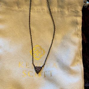 Kendra Scott triangle necklace
